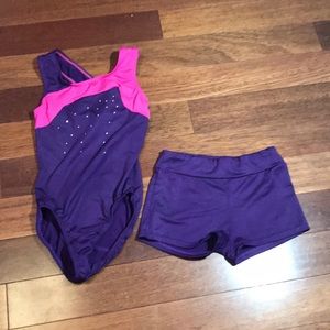 Gymnastics leotard